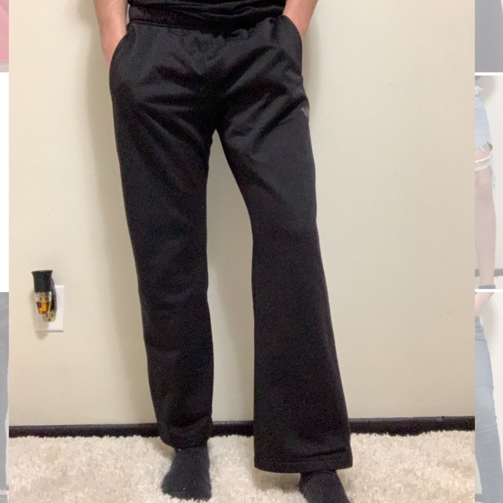 Men’s the North Face black sweatpants size M